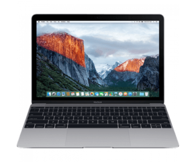 Apple MacBook 12" Space Gray 2016 CPO (MLH72)