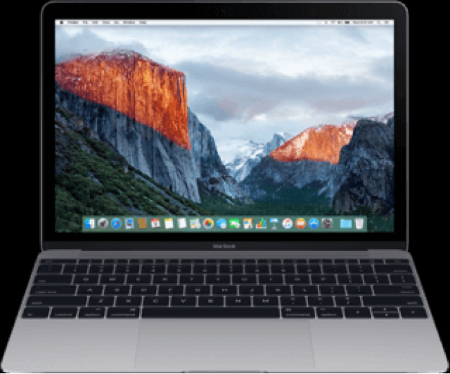 Apple MacBook 12" Space Gray 2016 CPO (MLH82)