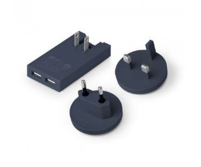 Зарядное Native Union Smart Charger 2-Port USB Fabric Marine (SMART-2-MAR-FB-INT)