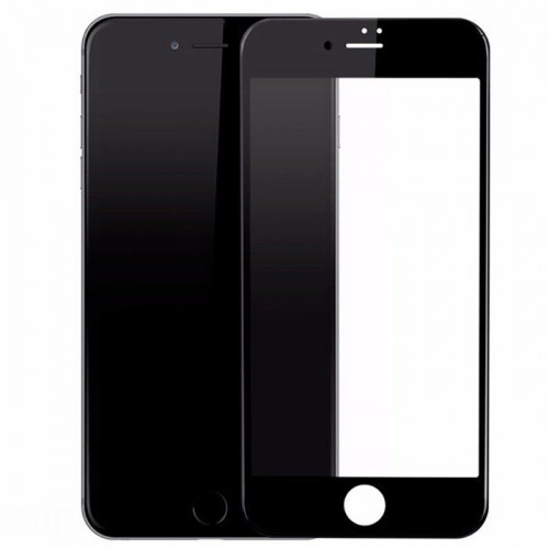 Защитное стекло 5D для iPhone 7/8 Black б/к