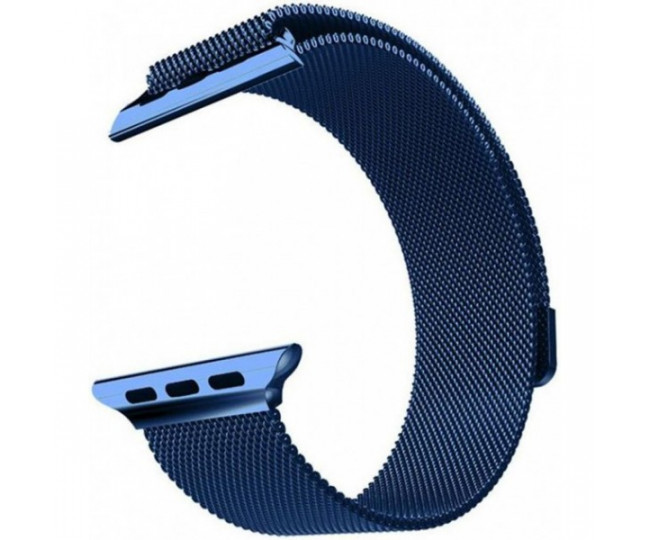 Ремінець Apple Watch 38mm Milanese Loop Blue