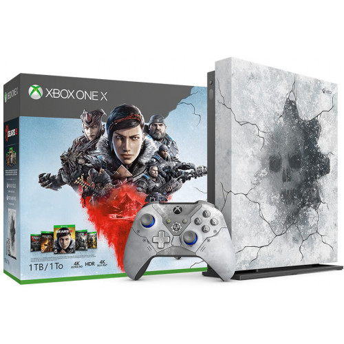 Игровая приставка Microsoft Xbox One X 1TB + Gears 5