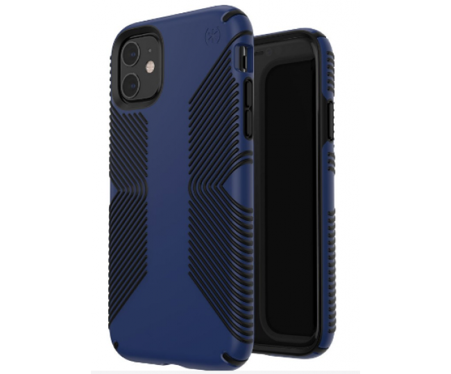 Чохол Speck Presidio Grip для iPhone 11 Coastal Blue/Black (SP-129908-8531)
