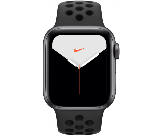 Apple Watch Series 5 Nike (GPS + Cellular) 40mm SG Aluminum Case Anthracite/Black Nike (MX382, MX3D2)