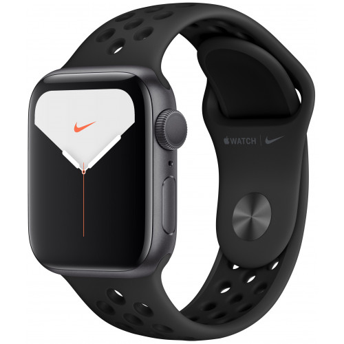 Apple Watch Series 5 Nike (GPS) 44mm SG Aluminum Case with Anthracite/Black Nike Sport Band (MX3W2)