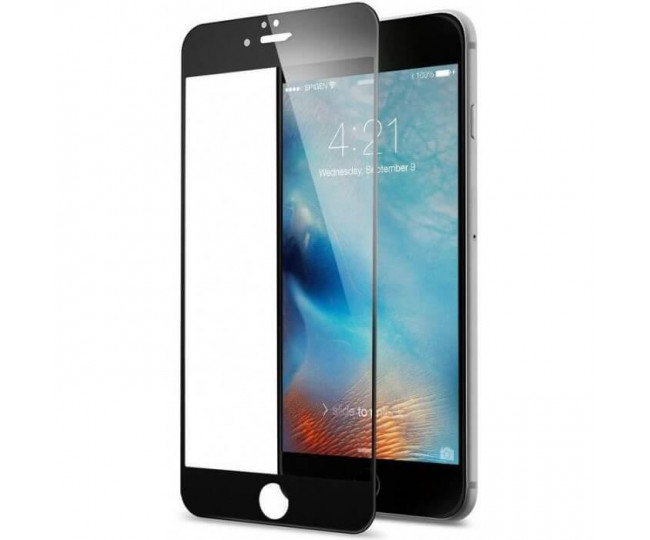 Защитное стекло 5D для iPhone 6Plus/6SPlus Black 