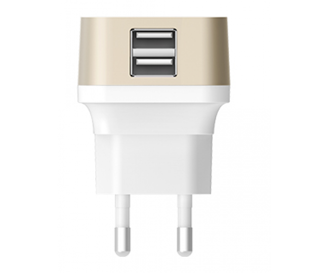 Мережеве з / у Lab.C X2 2 Port USB Wall (2.4A) Charger Gold (2.4A)