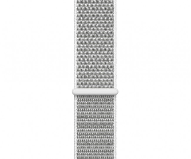 Apple Watch Series 3 GPS + LTE 38mm Silver Aluminum with SEASHELL Sport Loop (MQKJ2)