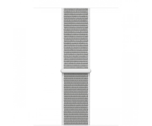 Apple Watch Series 3 GPS + LTE 42mm Silver Aluminum Case with Seashell Sport Loop (MQK52)