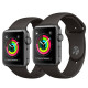 Apple Watch Series 3 38mm GPS Space Gray Aluminum Case with Gray Sport Band (MR352)