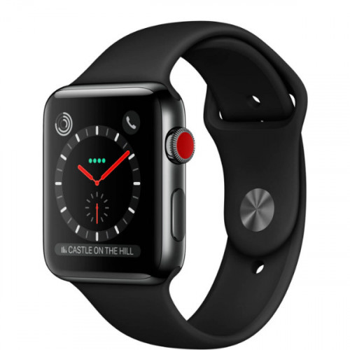 Apple Watch Edition Series 3 GPS + Cellular 42mm Gray Ceramic Case with Gray/Black Sport Band (MQKE2) Apple Watch Edition Series 3 GPS + Cellular 42mm Gray Ceramic Case with Gray/Black Sport Band (MQKE2)