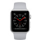 Apple Watch Series 3 38mm GPS Silver Aluminum Case with Fog Sport Band (MQKU2)