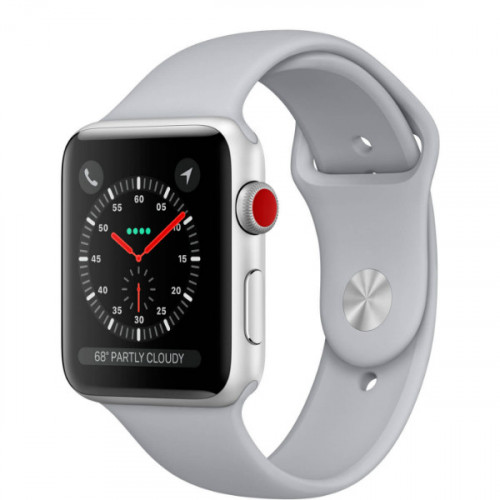 Apple Watch Series 3 GPS Cellular 42mm Silver Aluminum with Fog Sport Band (MQK12) Apple Watch Series 3 GPS Cellular 42mm Silver Aluminum with Fog Sport Band (MQK12)