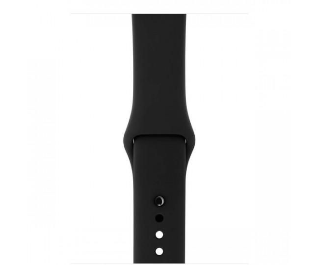 Смарт-годинник Apple Watch Series 3 GPS + Cellular 42mm Space Black Stainless Steel w. Black Sport B. (MQK92)