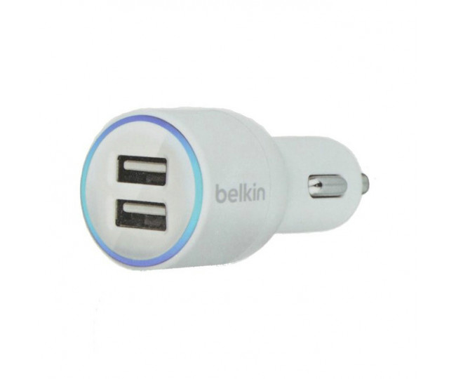 АЗП Belkin 20 Watt / 2.1A 2USB White
