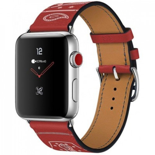 Ремешок COTEetCI Fashion W13 Leather for Apple Watch 38mm Red (WH5218-RD)