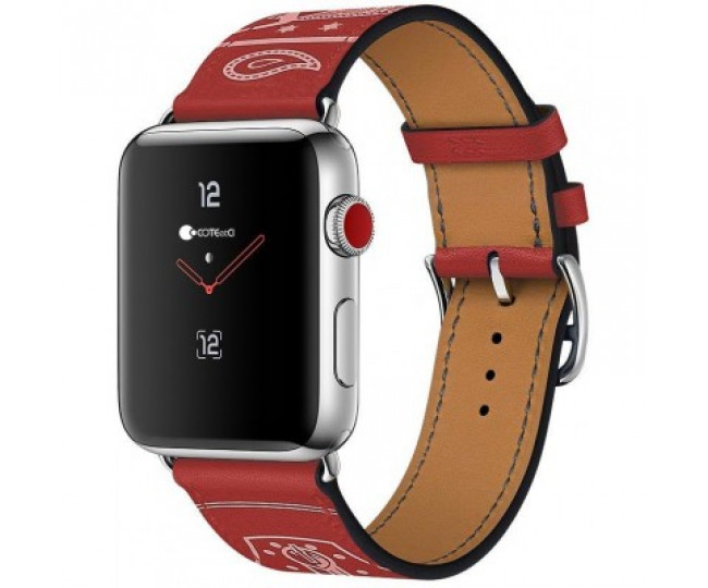 Ремешок COTEetCI Fashion W13 Leather for Apple Watch 42mm Red (WH5219-RD)