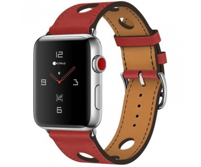 Ремешок COTEetCI Fashion W15 Leather for Apple Watch 38mm Red (WH5220-RD)