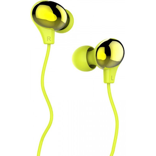 Наушники Usams US-SJ063 Color Beans Plating In-ear Earphone Ewave series Green
