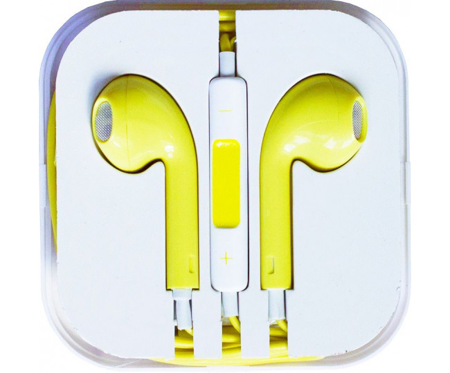 Навушники TOTO Earphone I5 Yellow