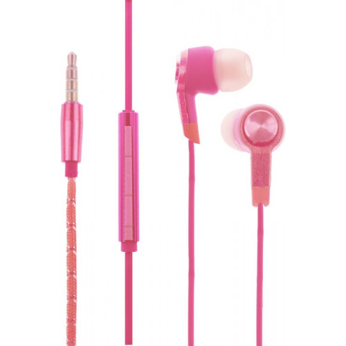 Наушники TOTO Earphone Mi5 Metal Pink
