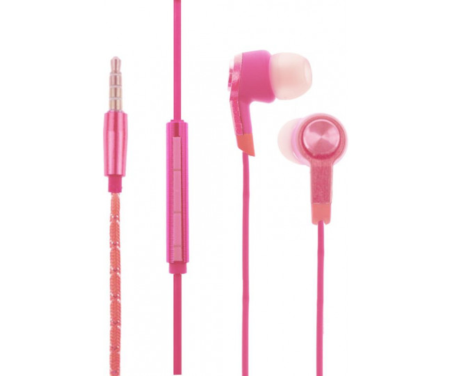 Навушники TOTO Earphone Mi5 Metal Pink