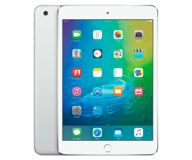 Apple iPad mini 4 with Retina display Wi-Fi 16GB Silver (MK6K2)