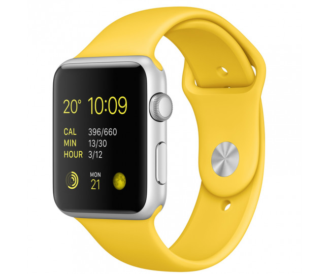 Ремешок Apple Watch 38mm Sport Band Yellow