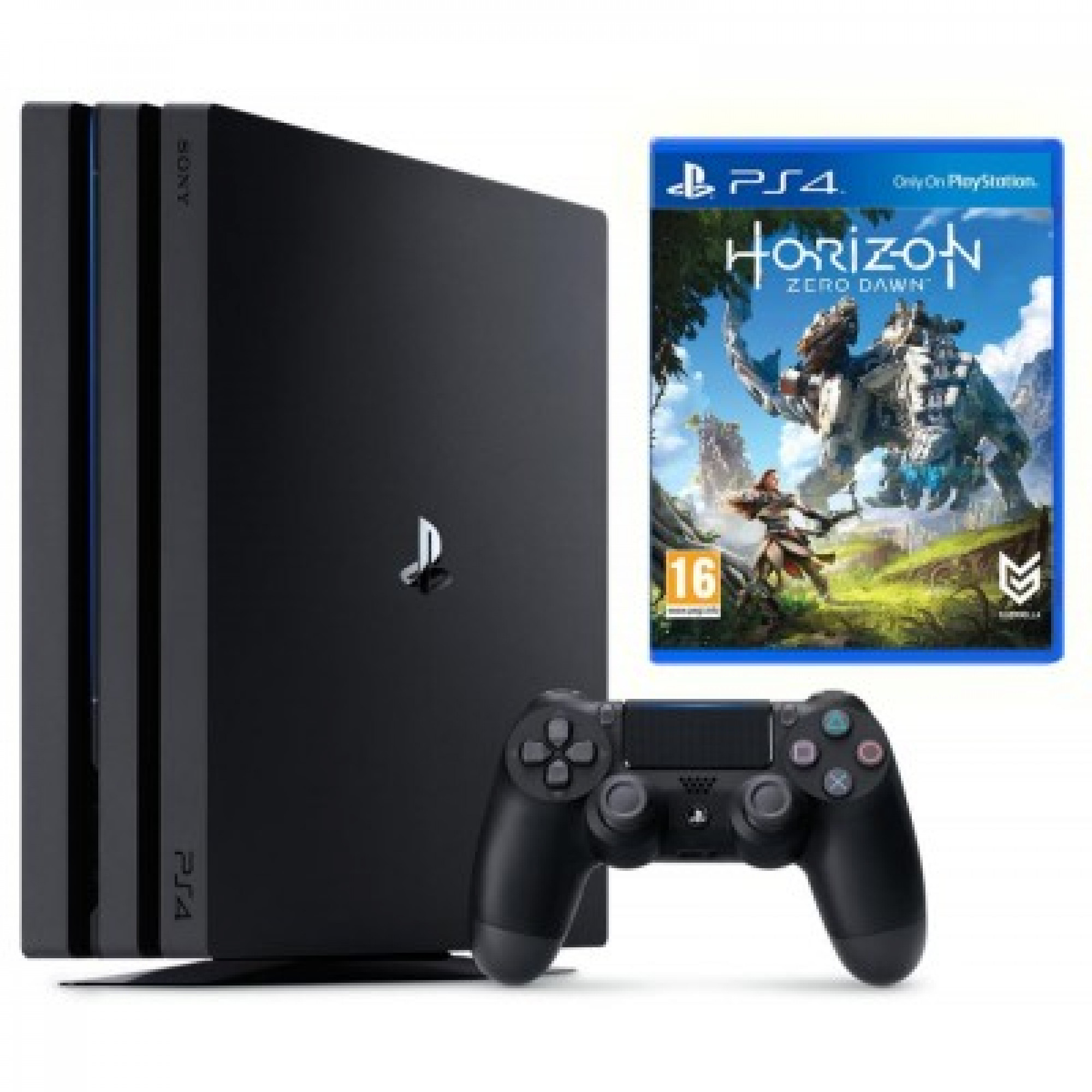Sony Playstation 4 Pro 1000gb + Игра Horizon Zero Dawn (Гарантия 18 месяцев)