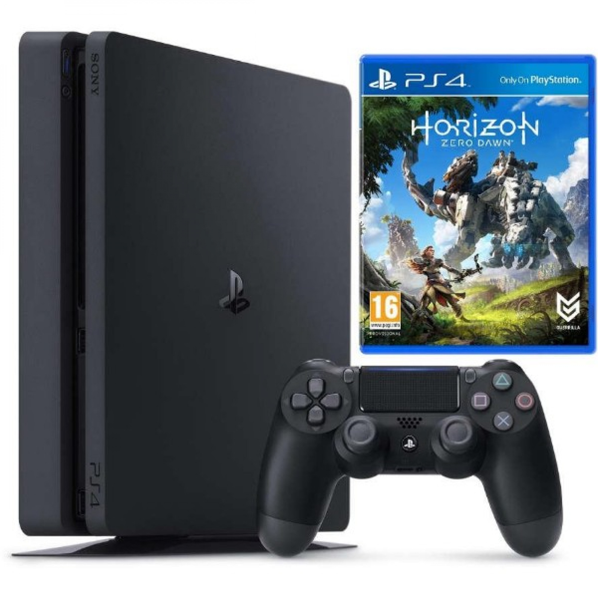 Sony Playstation 4 Pro 1000gb + Игра Horizon Zero Dawn (Гарантия 18 месяцев)