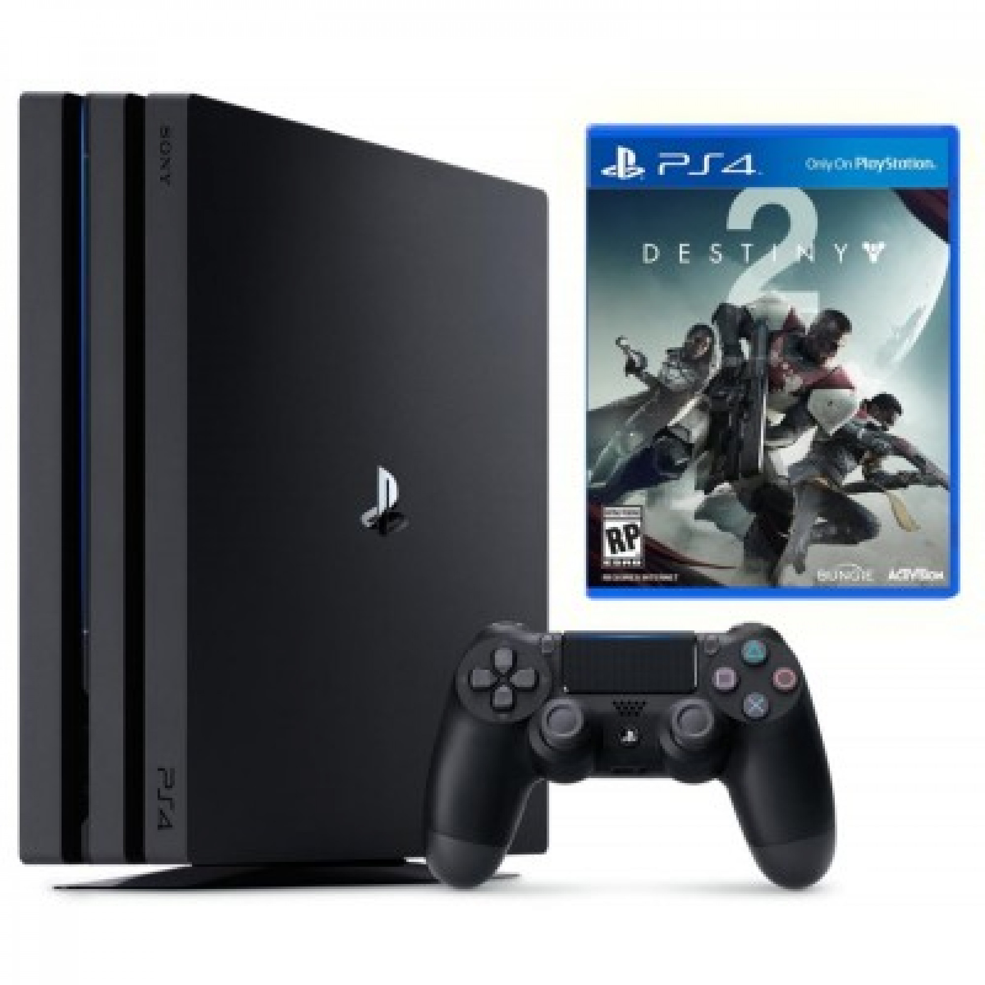 Sony Playstation 4 Slim 1000gb + Игра DESTINY 2 (Официальная версия, CUH-2108B)