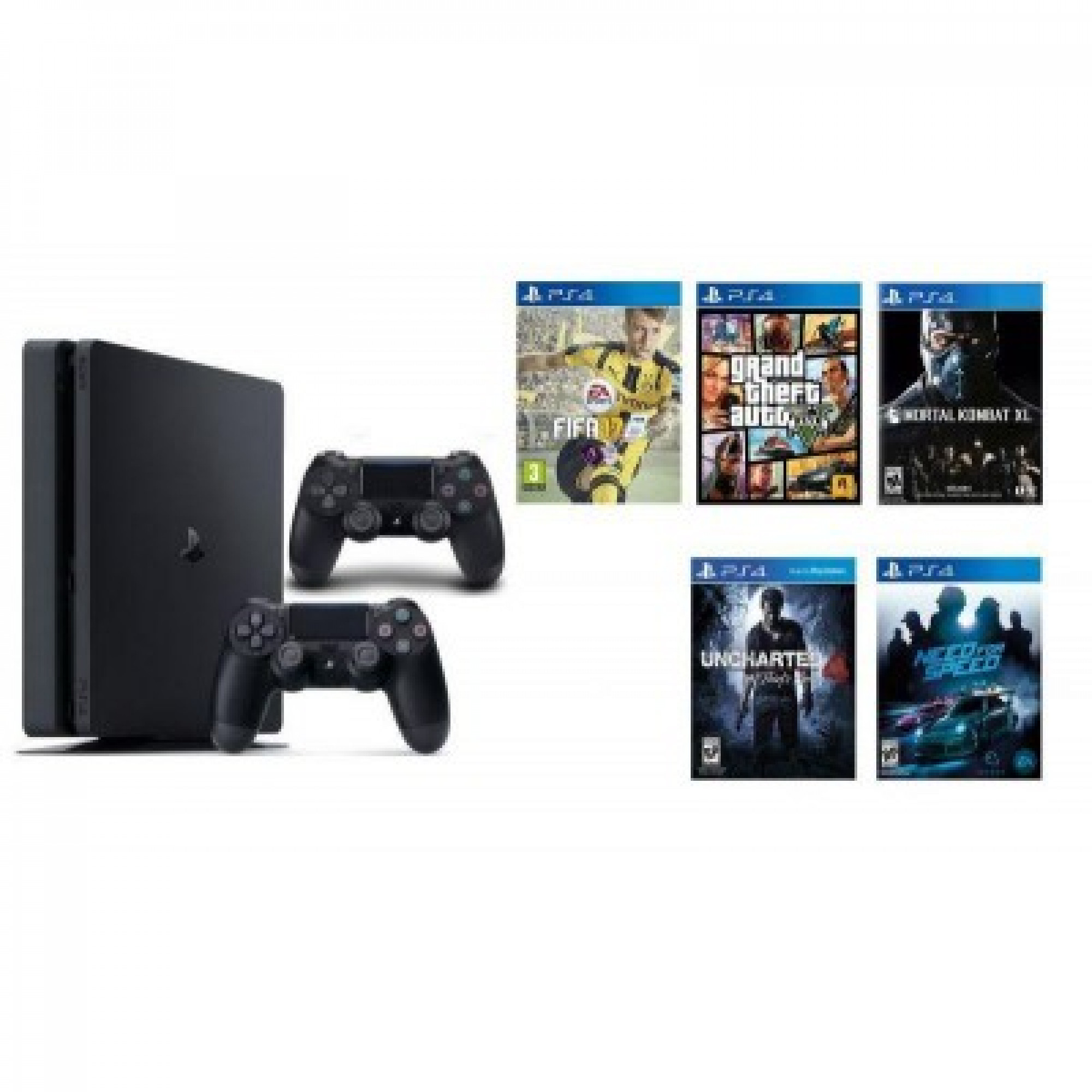 Sony Playstation 4 Slim 1000GB Gamer Bundle (Гарантія 18 місяців)