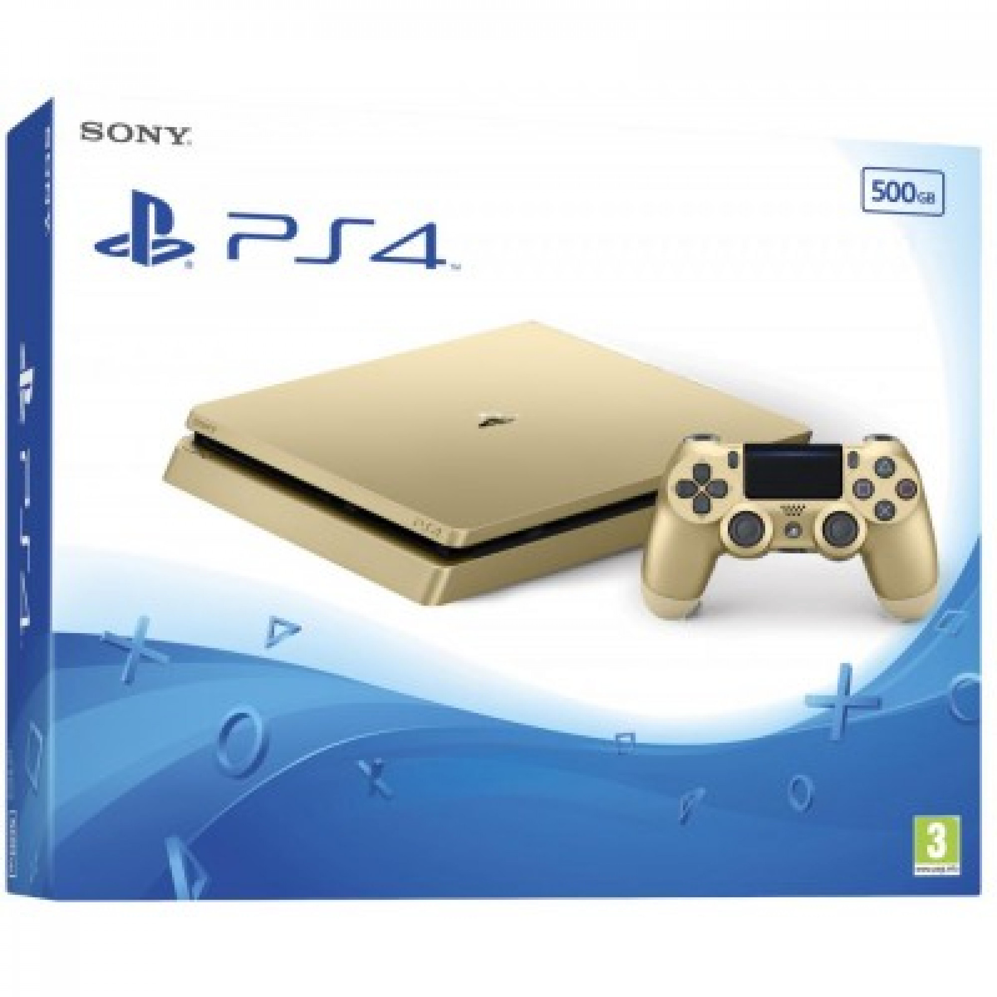 Sony Playstation 4 Slim 500gb Gold