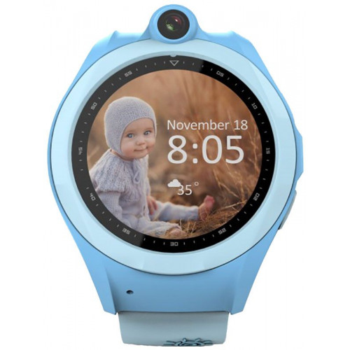 UWatch Q610 Kid wifi gps smart watch Blue