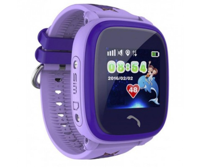 Детские смарт часы Owly Smart Baby Watch Q300S Purple