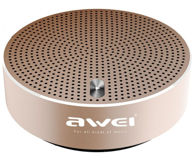 Акустична система AWEI Y800 Bluetooth Speaker Gold