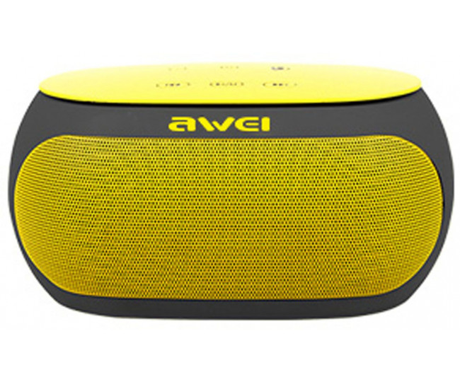 Акустична система AWEI Y200 Bluetooth Speaker Yellow