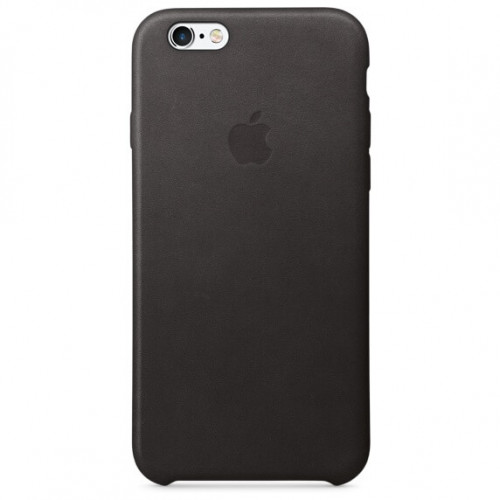 Чохол Apple Leather Case для iPhone 6 / 6s Black (MKXW2)