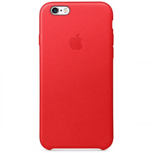 Чохол Apple Leather Case для iPhone 6/6s (PRODUCT) Red (MKXX2)