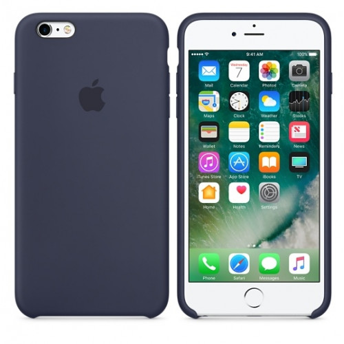 Чохол Apple iPhone 6 / 6s Silicone Case - Midnight Blue MKY22