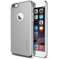Чохол Spigen Spigen Case Thin Fit A Satin silver для Apple Iphone 6