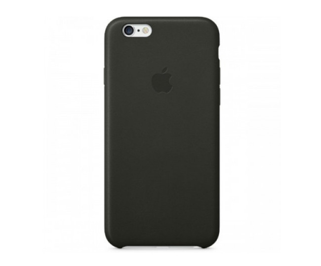Чохол Apple Leather Case Black для Apple iPhone 6/6s
