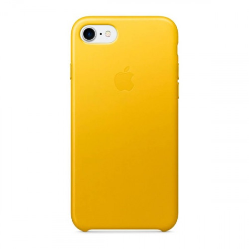 Оригинальный чехол Apple Leather Case для iPhone 8/7 Sunflower (MQ5G2)