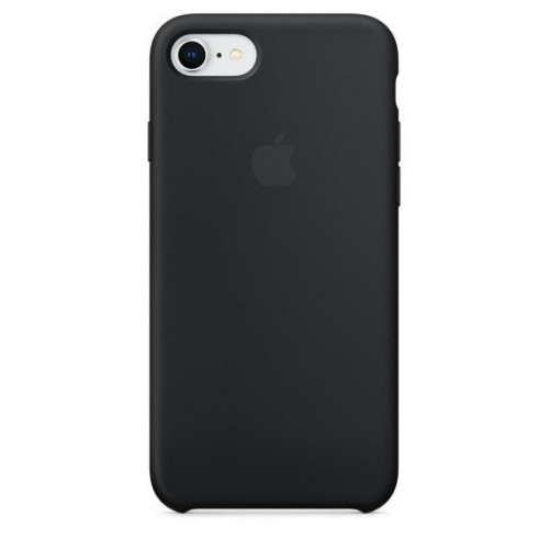 Чохол Apple Silicone Case для iPhone 8/7 Black (MQGK2)