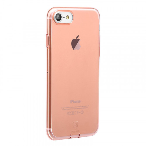 Чохол Baseus Super Slim для iPhone 7 Pink-Clear