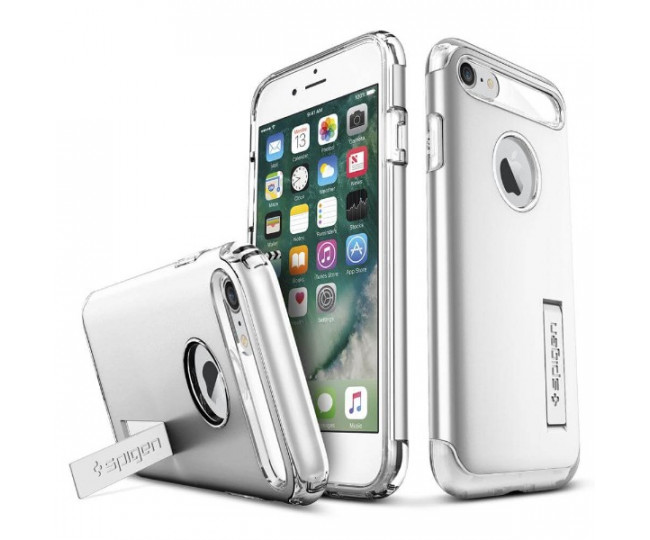 Чохол Spigen Case Slim Armor Satin Silver для iPhone 7