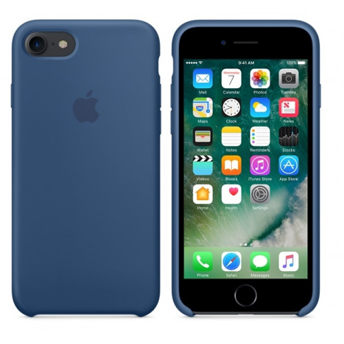 Чохол Silicone Case Ocean Blue для iPhone 7