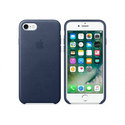 Чохол Leather Case Midnight Blue для iPhone 7