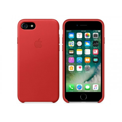 Чохол Apple iPhone 7 Leather Case - (PRODUCT)RED (MMY62)