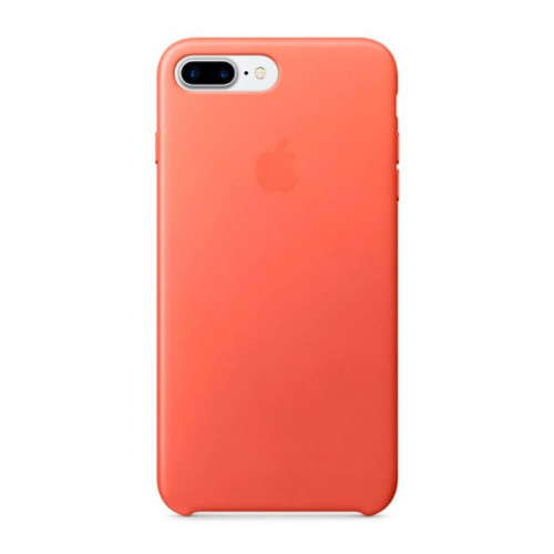 Оригінальний чохол Apple Leather Case для iPhone 8 Plus / 7 Plus Geranium (MQ5H2)
